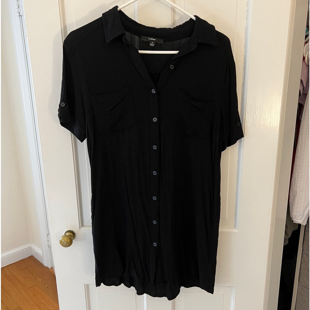Lulus black dress, size small.